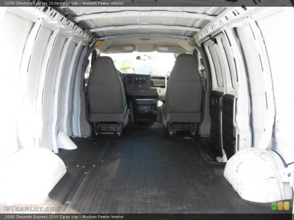 Medium Pewter Interior Trunk for the 2008 Chevrolet Express 1500 Cargo Van #40533281