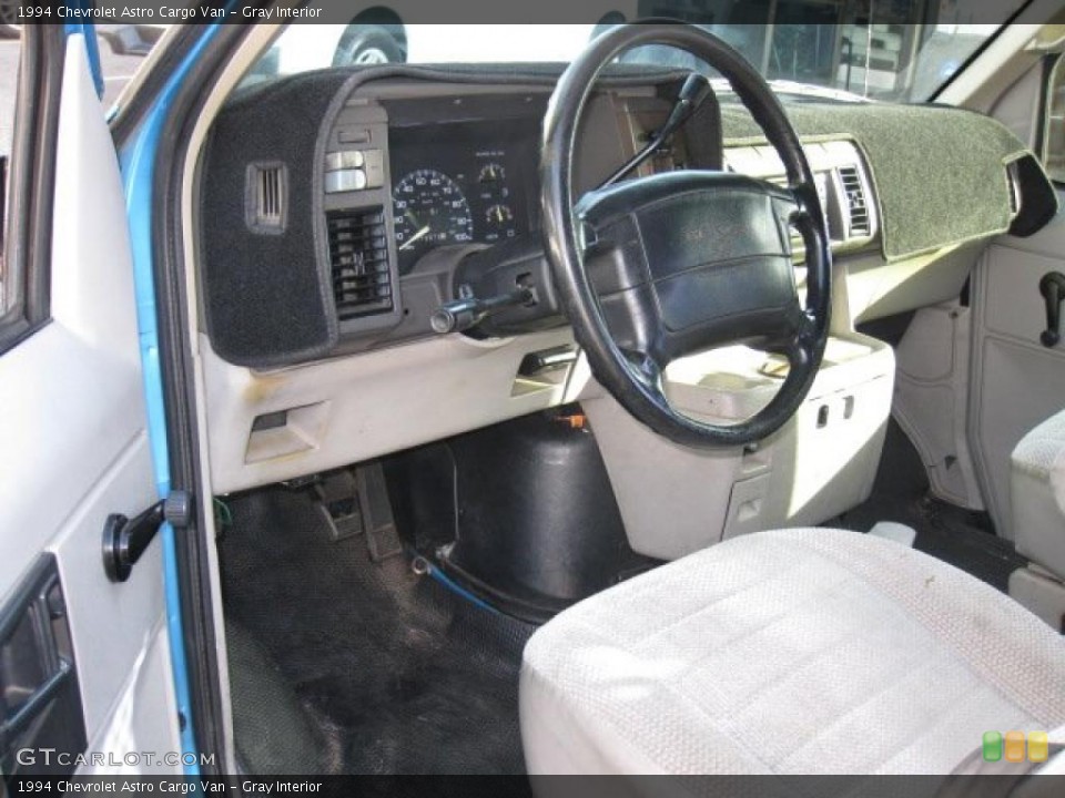 Gray Interior Prime Interior for the 1994 Chevrolet Astro Cargo Van #40533481