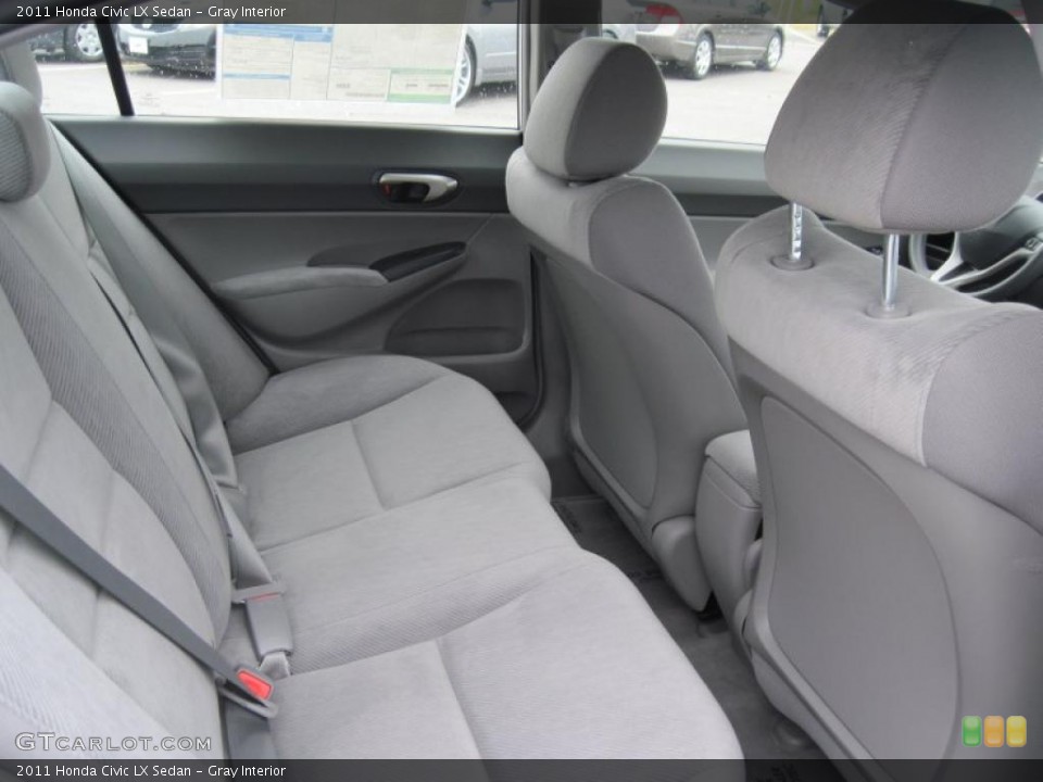 Gray Interior Photo for the 2011 Honda Civic LX Sedan #40533881