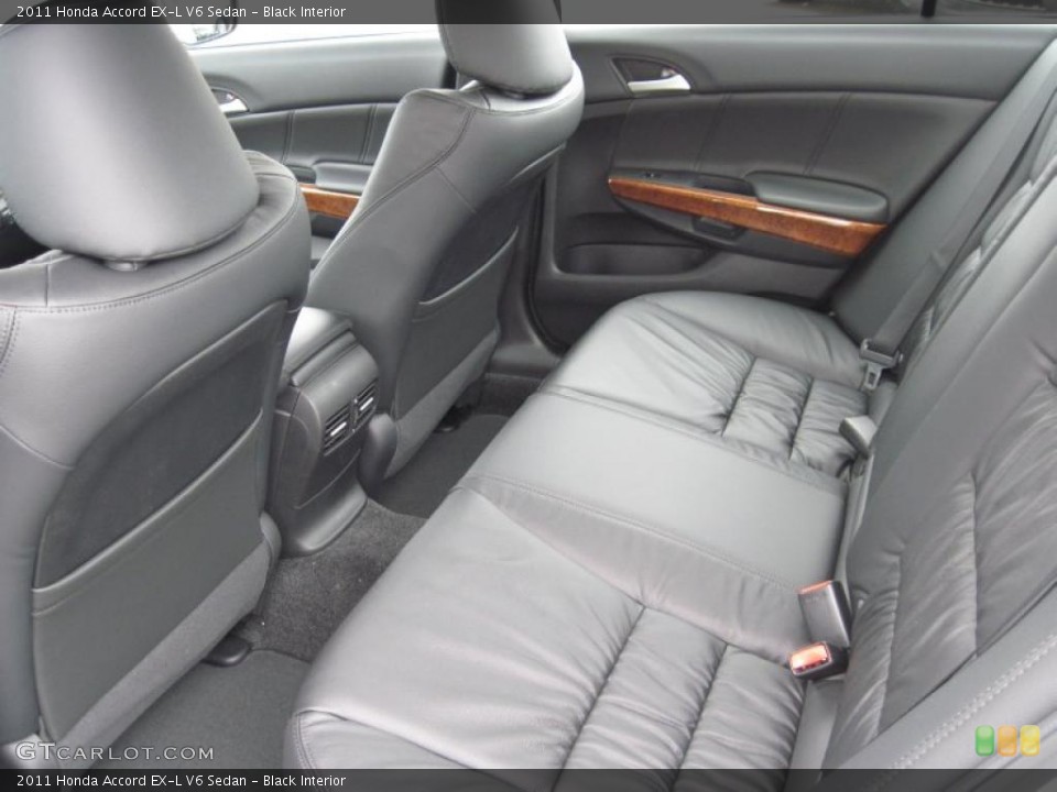 Black Interior Photo for the 2011 Honda Accord EX-L V6 Sedan #40534149