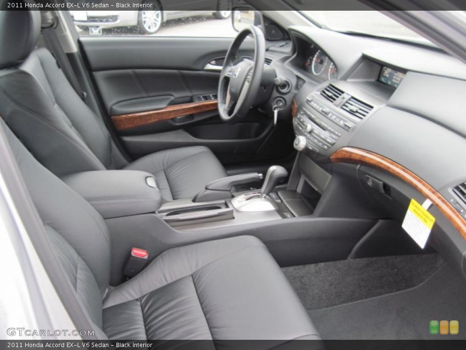 Black Interior Photo for the 2011 Honda Accord EX-L V6 Sedan #40534181