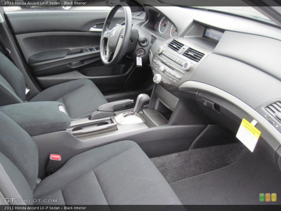 Black Interior Photo for the 2011 Honda Accord LX-P Sedan #40534477