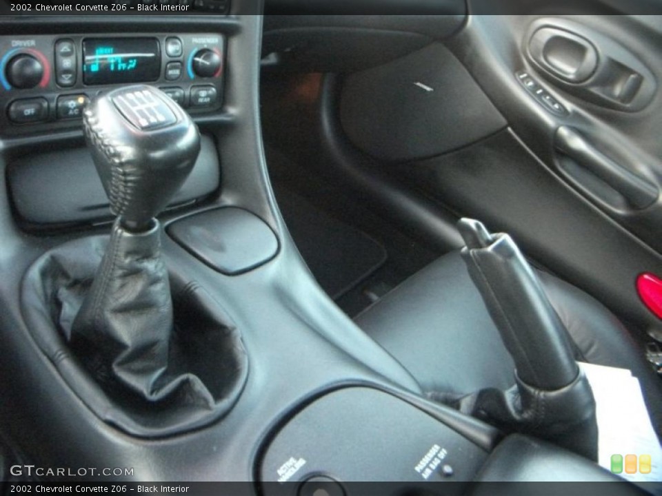 Black Interior Transmission for the 2002 Chevrolet Corvette Z06 #40536589