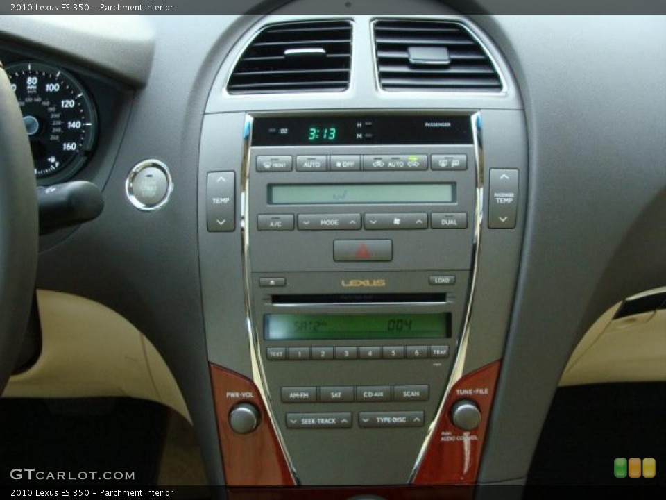 Parchment Interior Controls for the 2010 Lexus ES 350 #40536897