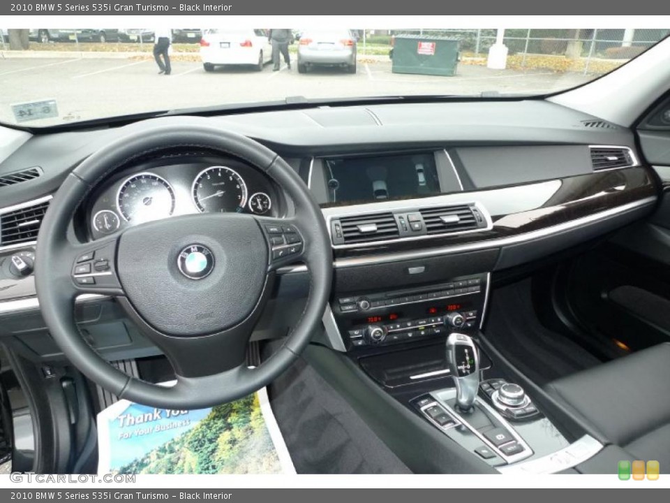 Black Interior Prime Interior for the 2010 BMW 5 Series 535i Gran Turismo #40540217