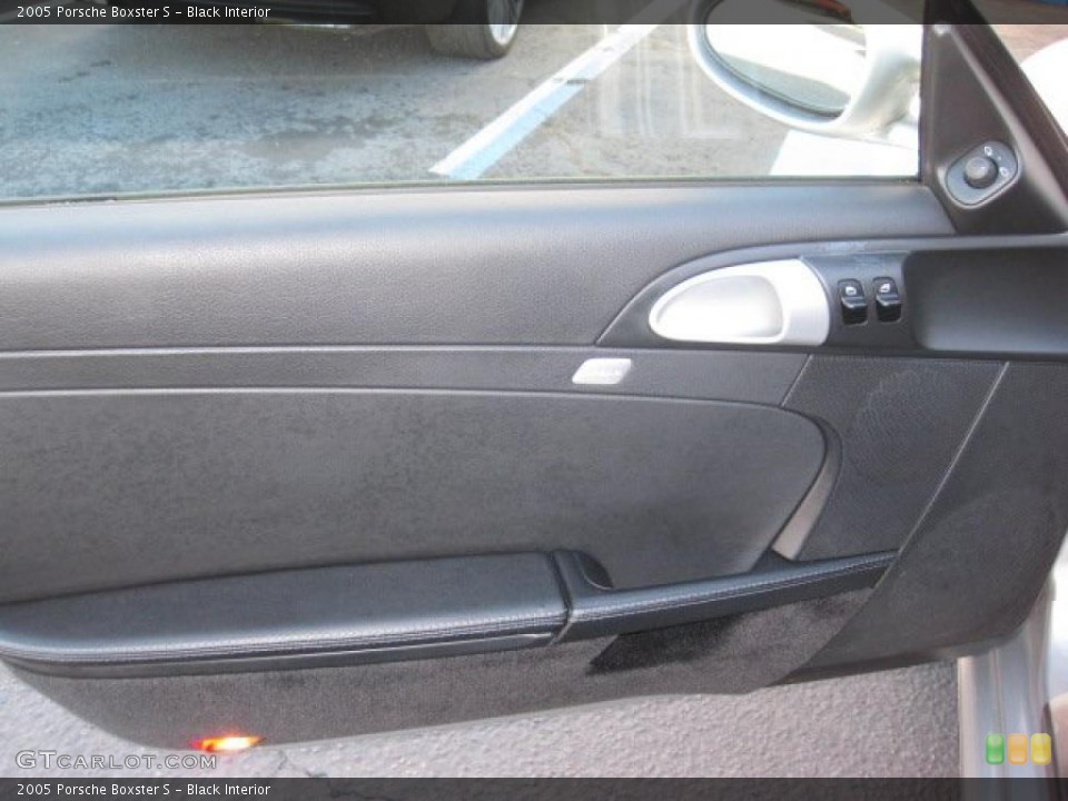 Black Interior Door Panel for the 2005 Porsche Boxster S #40541945