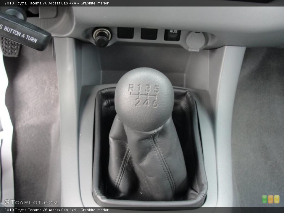 Graphite Interior Transmission for the 2010 Toyota Tacoma V6 Access Cab 4x4 #40547625