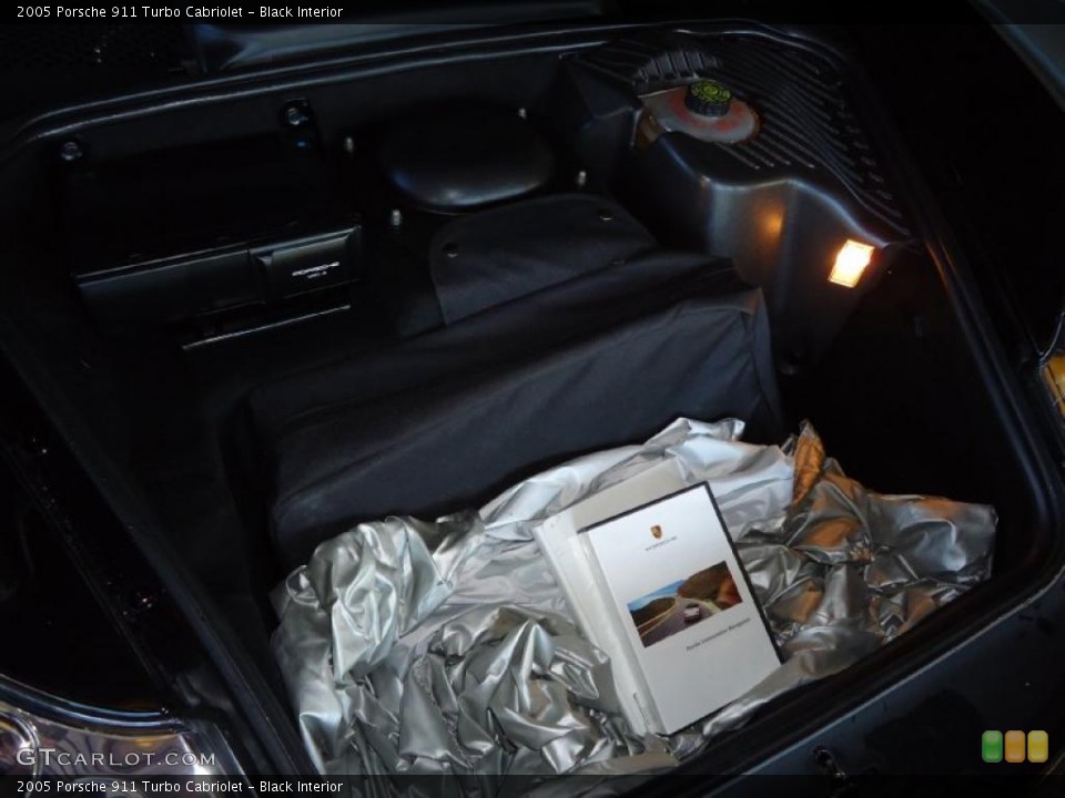Black Interior Trunk for the 2005 Porsche 911 Turbo Cabriolet #40548277