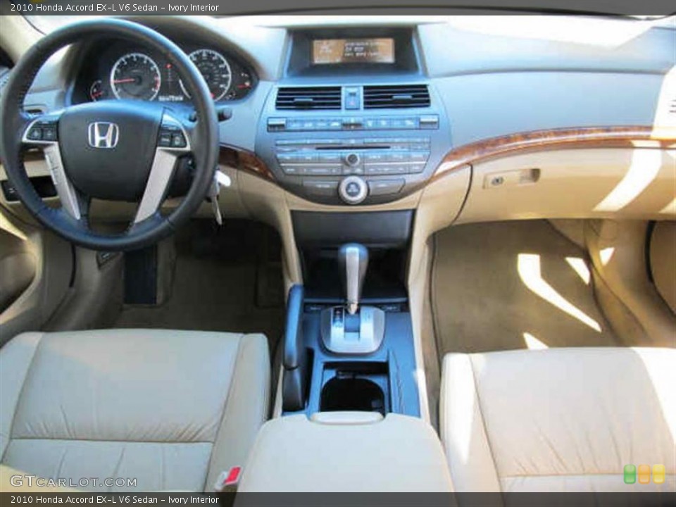 Ivory Interior Prime Interior for the 2010 Honda Accord EX-L V6 Sedan #40558217
