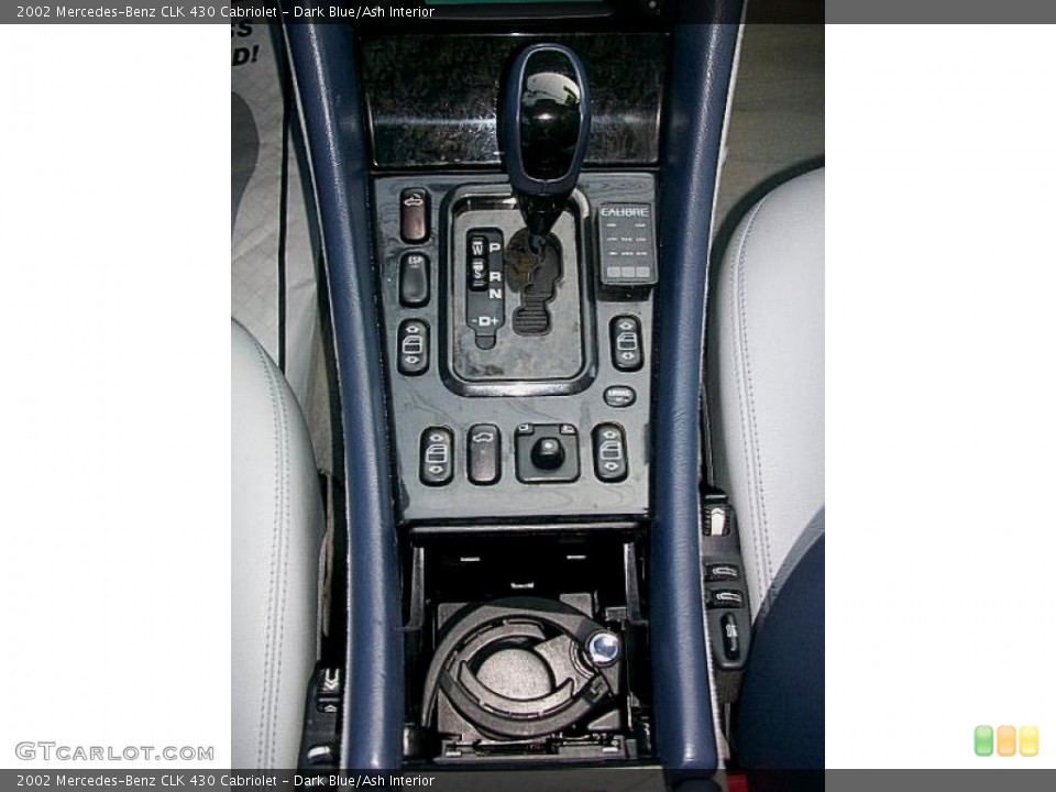 Dark Blue/Ash Interior Transmission for the 2002 Mercedes-Benz CLK 430 Cabriolet #40559441