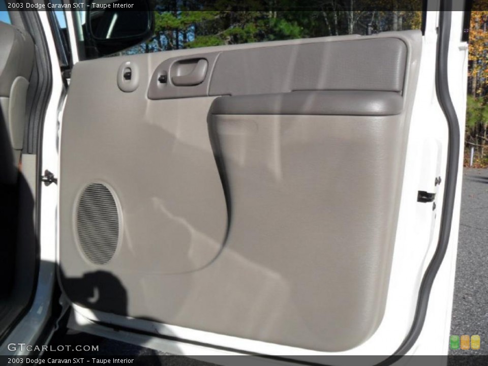 Taupe Interior Door Panel for the 2003 Dodge Caravan SXT #40560685