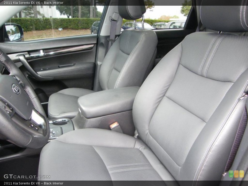 Black Interior Photo for the 2011 Kia Sorento EX V6 #40561037