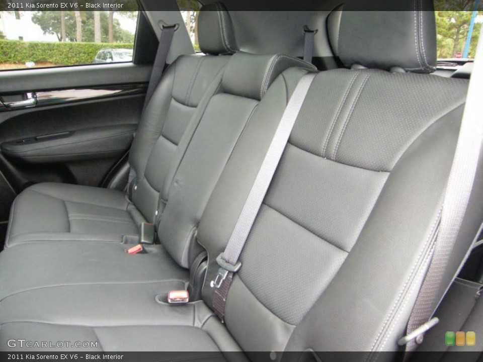 Black Interior Photo for the 2011 Kia Sorento EX V6 #40561185