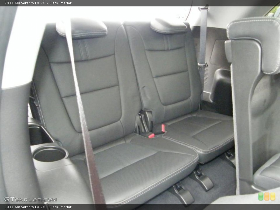 Black Interior Photo for the 2011 Kia Sorento EX V6 #40561269