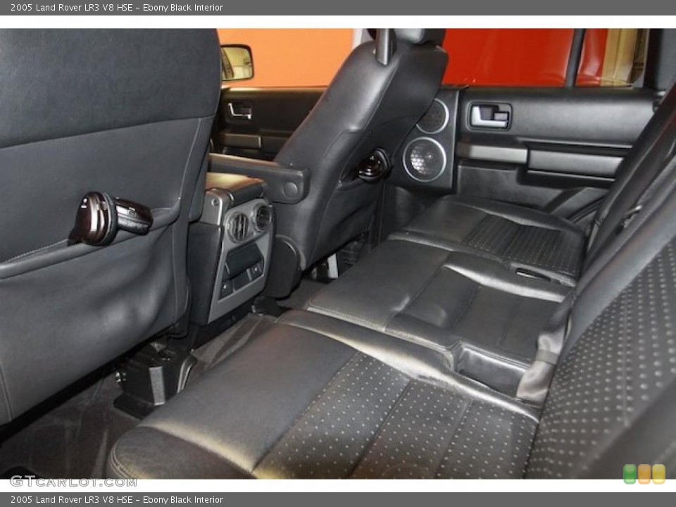 Ebony Black Interior Photo for the 2005 Land Rover LR3 V8 HSE #40562837
