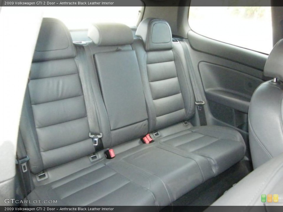 Anthracite Black Leather Interior Photo for the 2009 Volkswagen GTI 2 Door #40563321
