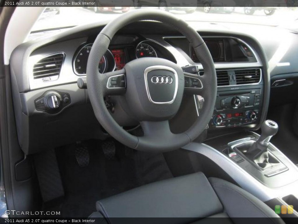 Black Interior Dashboard for the 2011 Audi A5 2.0T quattro Coupe #40565022