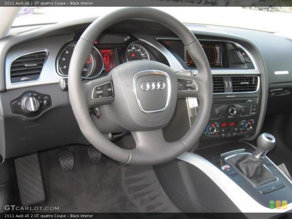 Black Interior Dashboard for the 2011 Audi A5 2.0T quattro Coupe #40565118