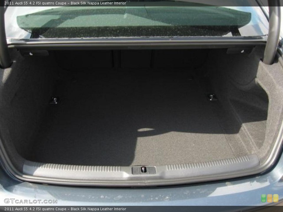 Black Silk Nappa Leather Interior Trunk for the 2011 Audi S5 4.2 FSI quattro Coupe #40565214