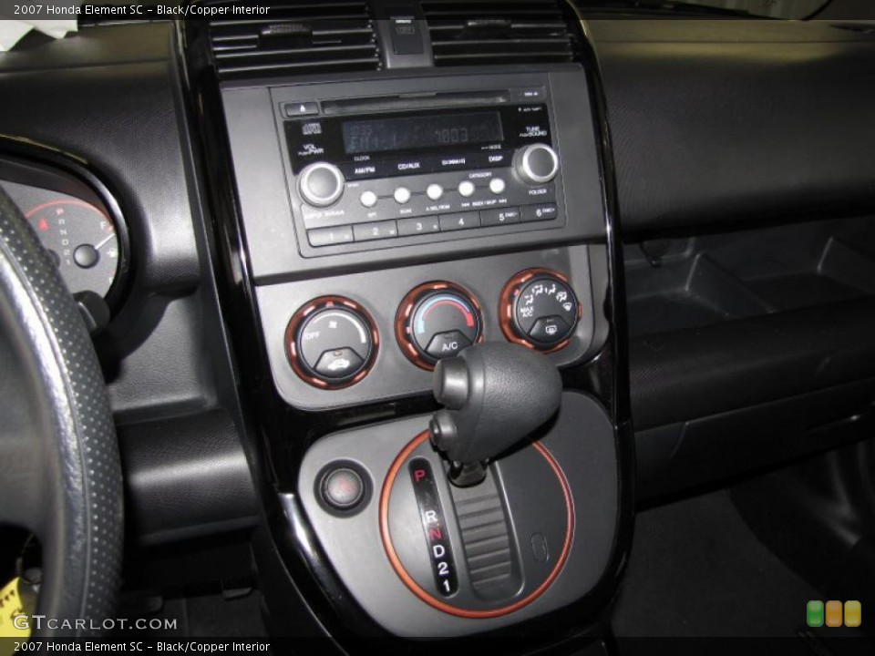Black/Copper Interior Transmission for the 2007 Honda Element SC #40567654