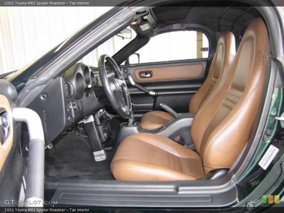 Tan Interior Photo for the 2001 Toyota MR2 Spyder Roadster #40568046