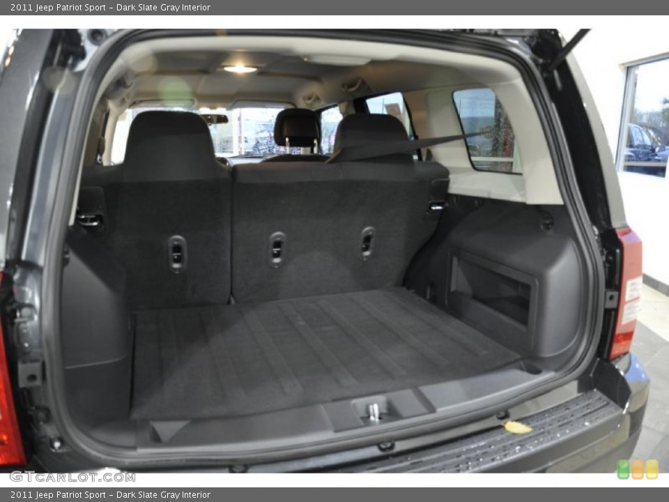 Dark Slate Gray Interior Trunk for the 2011 Jeep Patriot Sport #40573493