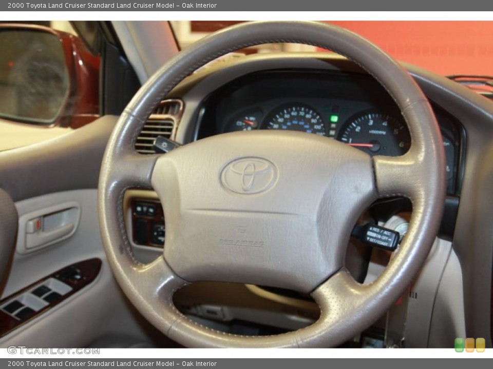 Oak Interior Steering Wheel for the 2000 Toyota Land Cruiser  #40575317