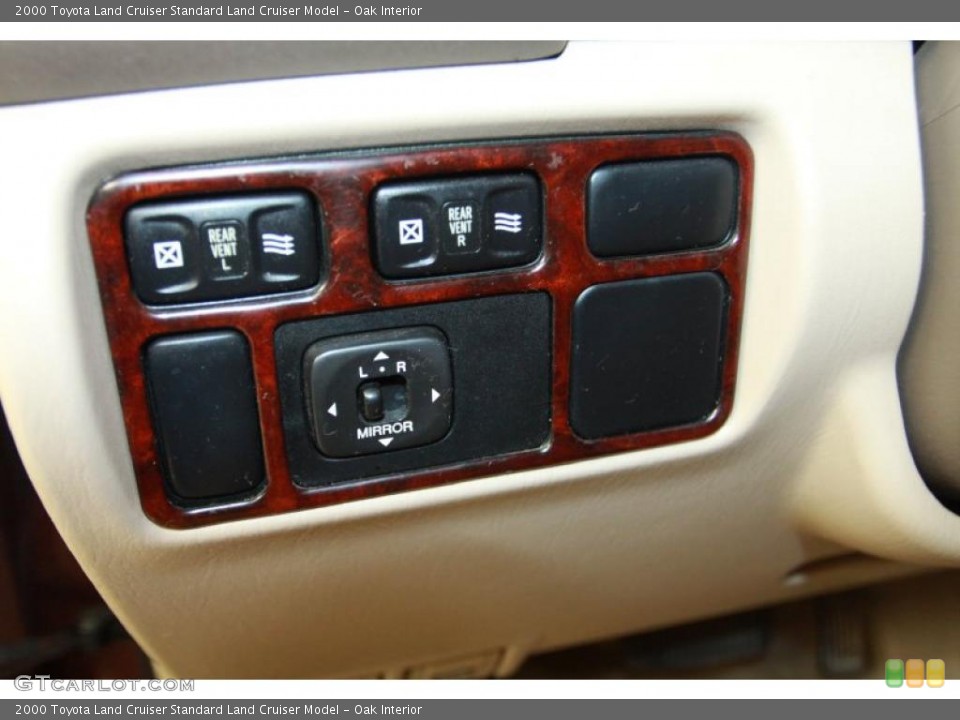 Oak Interior Controls for the 2000 Toyota Land Cruiser  #40575381