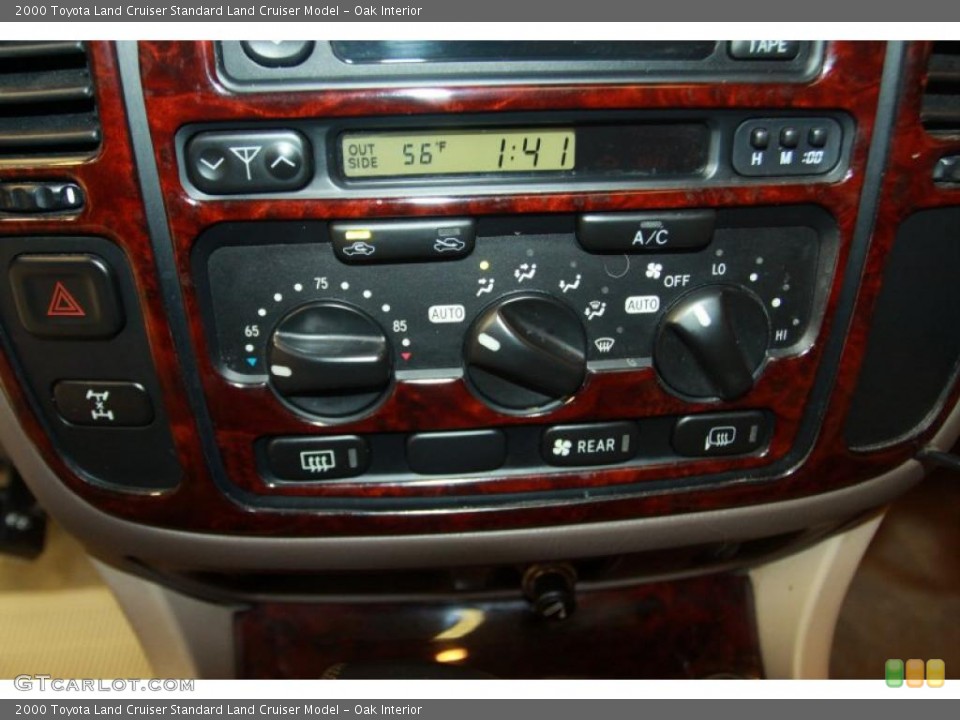 Oak Interior Controls for the 2000 Toyota Land Cruiser  #40575413