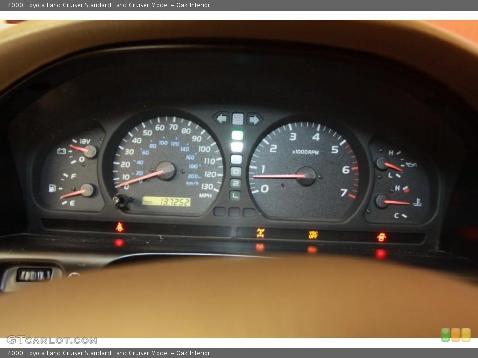Oak Interior Gauges for the 2000 Toyota Land Cruiser  #40575445