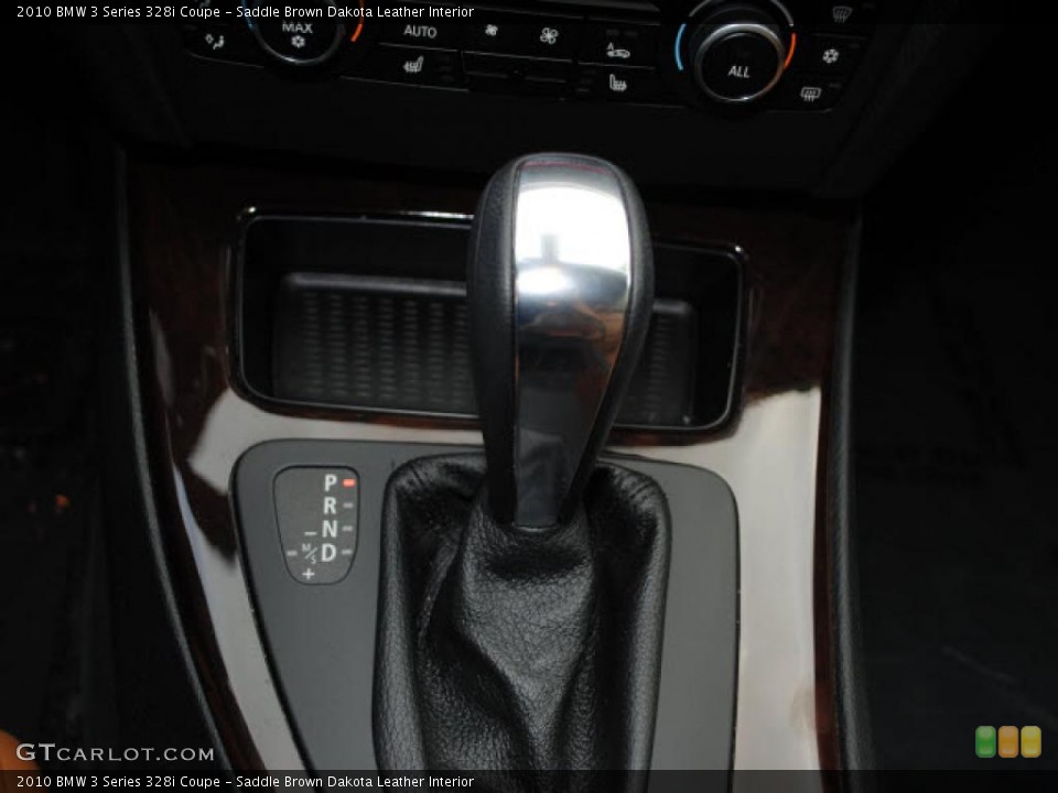 Saddle Brown Dakota Leather Interior Transmission for the 2010 BMW 3 Series 328i Coupe #40575785