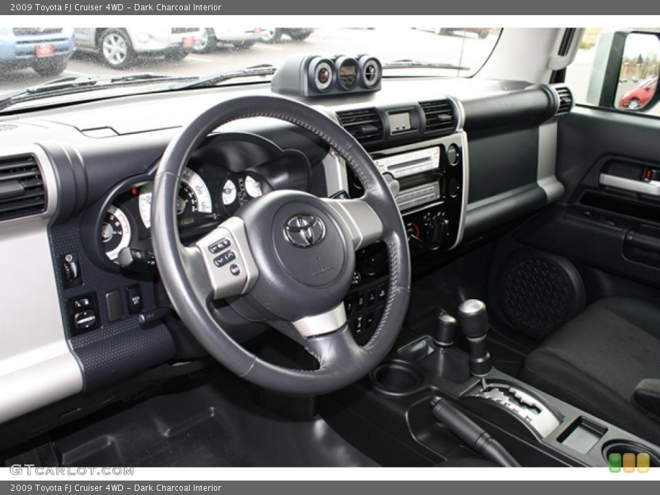 Dark Charcoal Interior Prime Interior for the 2009 Toyota FJ Cruiser 4WD #40578777