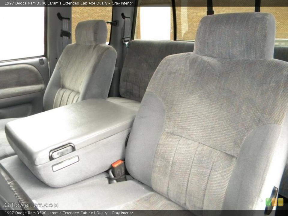 Gray Interior Photo for the 1997 Dodge Ram 3500 Laramie Extended Cab 4x4 Dually #40578867