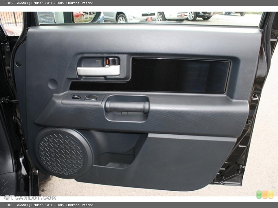 Dark Charcoal Interior Door Panel for the 2009 Toyota FJ Cruiser 4WD #40578906