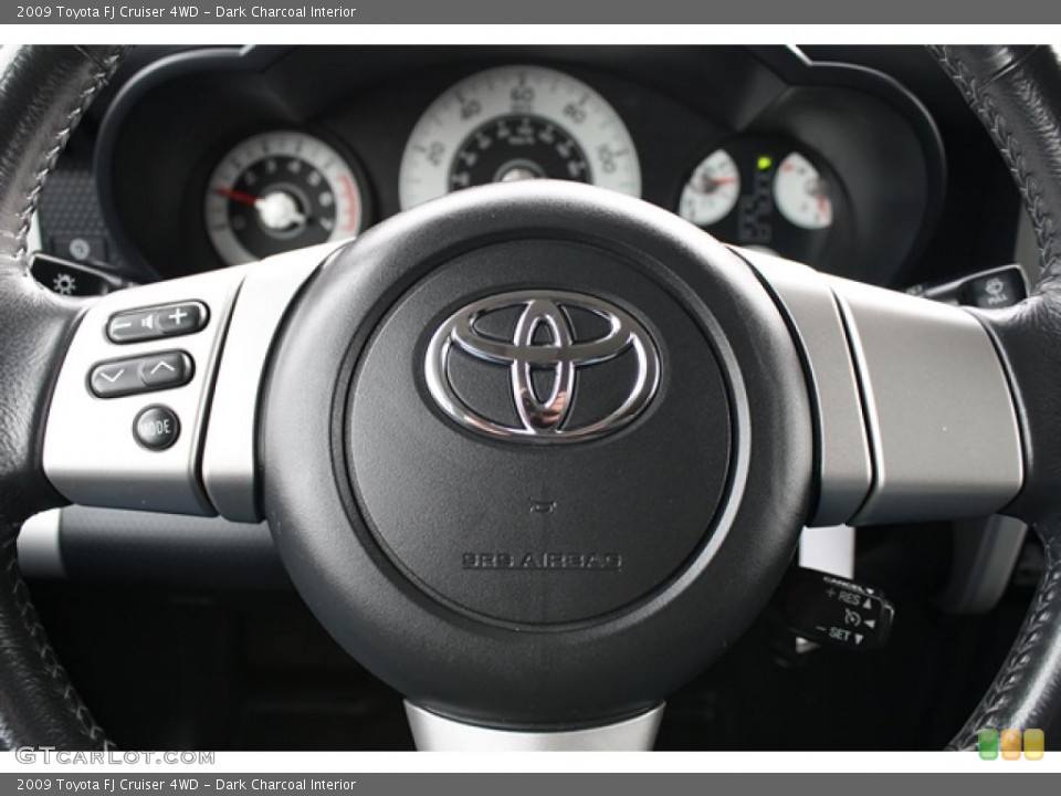 Dark Charcoal Interior Steering Wheel for the 2009 Toyota FJ Cruiser 4WD #40578925