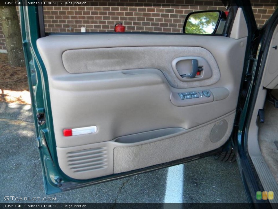 Beige Interior Door Panel for the 1996 GMC Suburban C1500 SLT #40580149