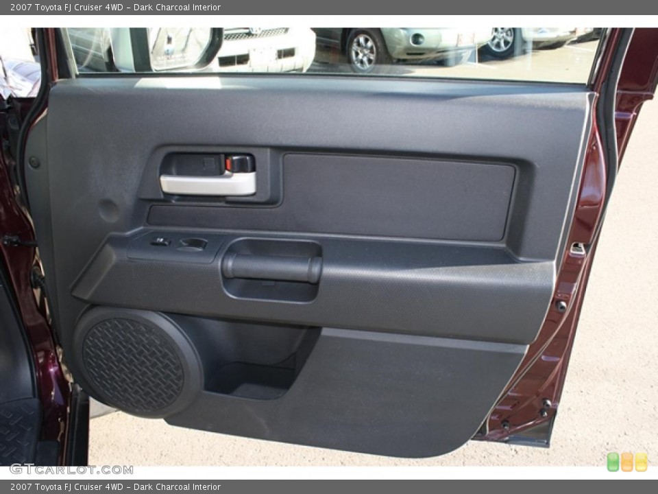 Dark Charcoal Interior Door Panel for the 2007 Toyota FJ Cruiser 4WD #40580526