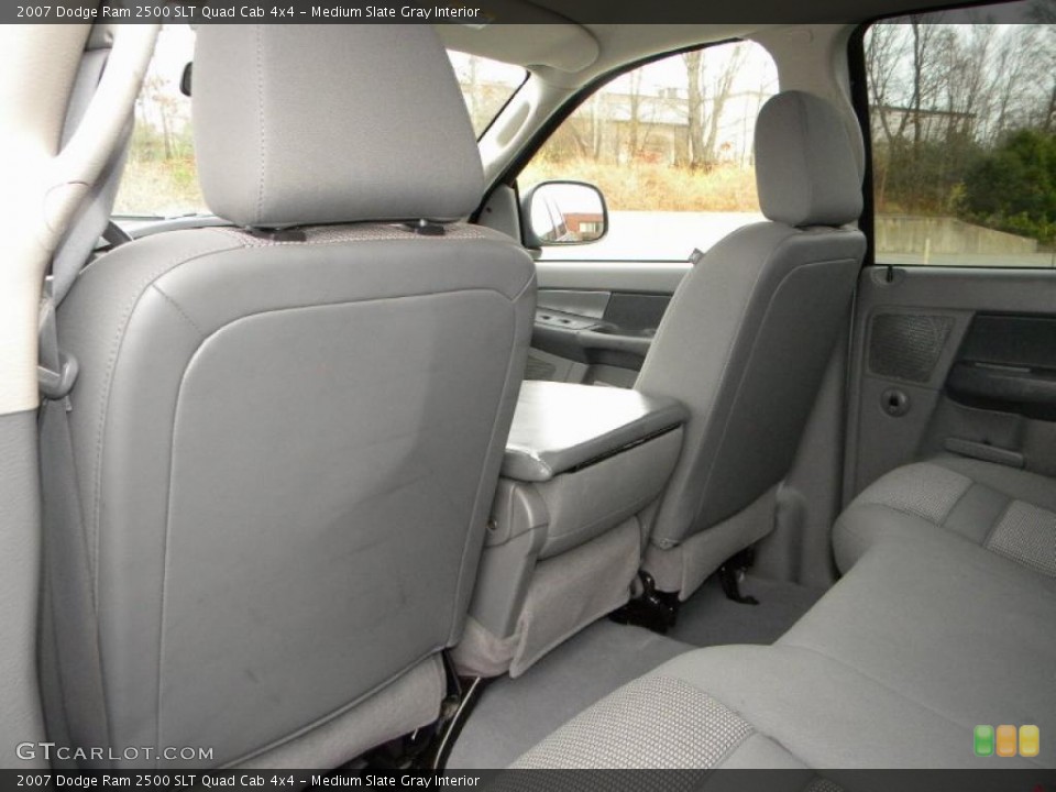 Medium Slate Gray Interior Photo for the 2007 Dodge Ram 2500 SLT Quad Cab 4x4 #40581297