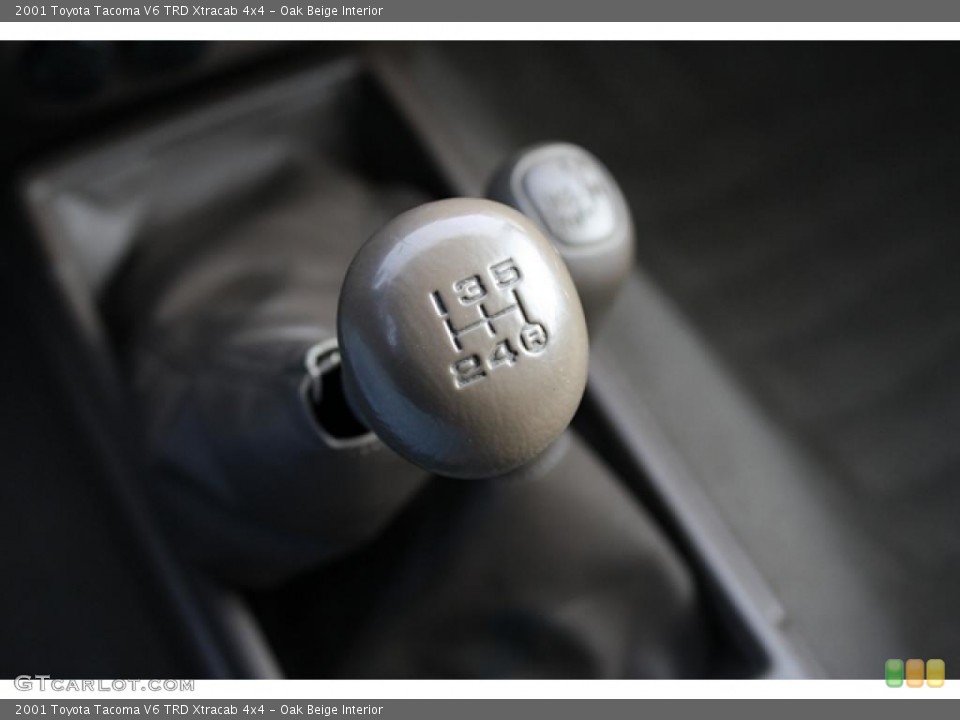 Oak Beige Interior Transmission for the 2001 Toyota Tacoma V6 TRD Xtracab 4x4 #40581609