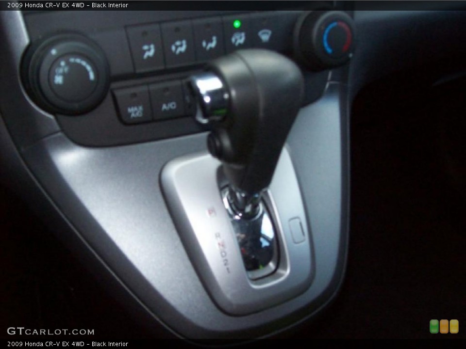 Black Interior Transmission for the 2009 Honda CR-V EX 4WD #40583837