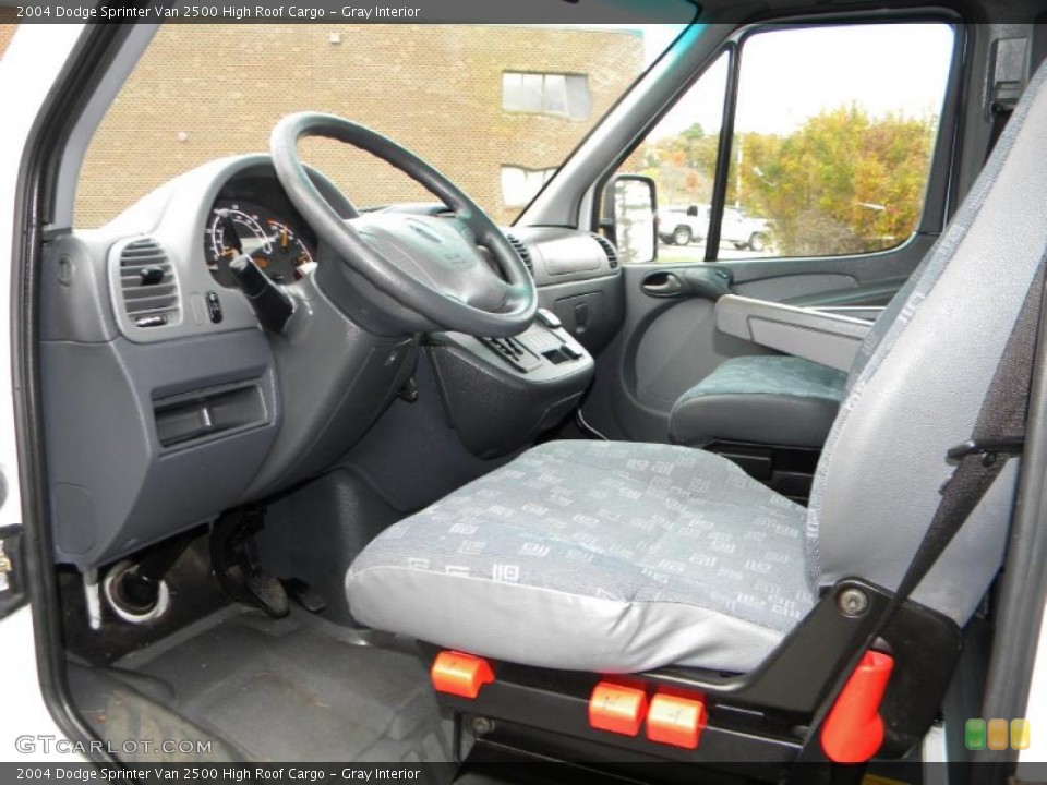 Gray Interior Photo for the 2004 Dodge Sprinter Van 2500 High Roof Cargo #40585745