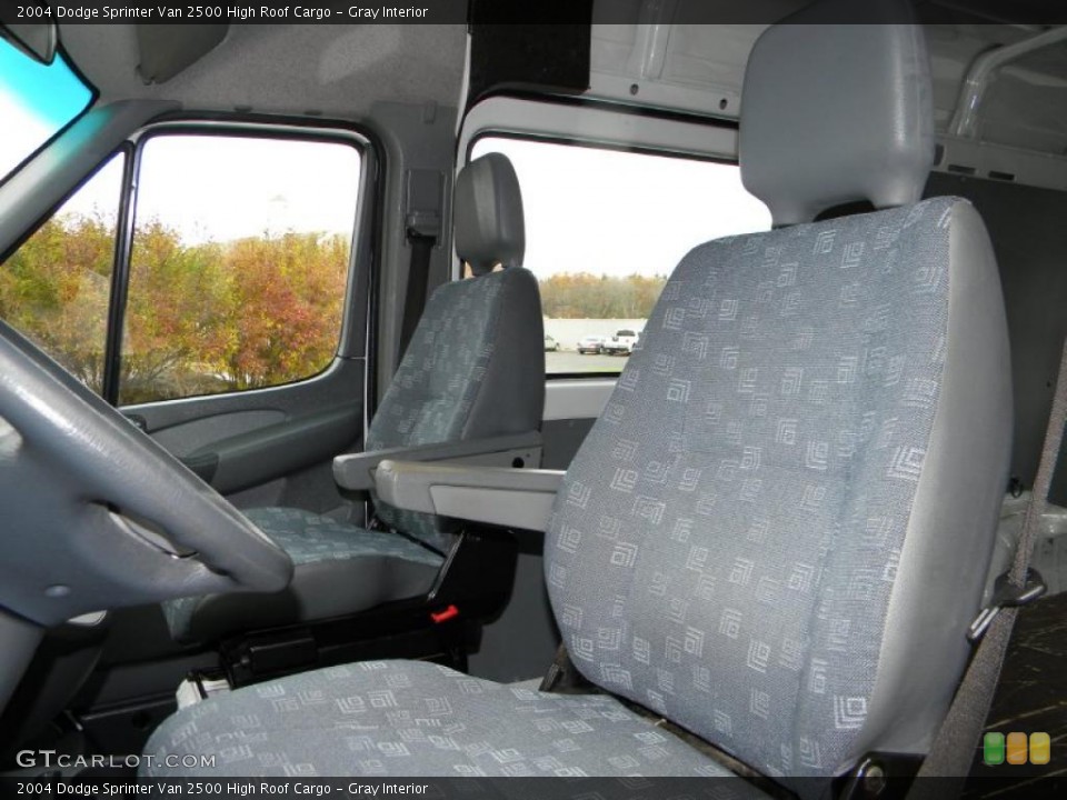 Gray Interior Photo for the 2004 Dodge Sprinter Van 2500 High Roof Cargo #40585761