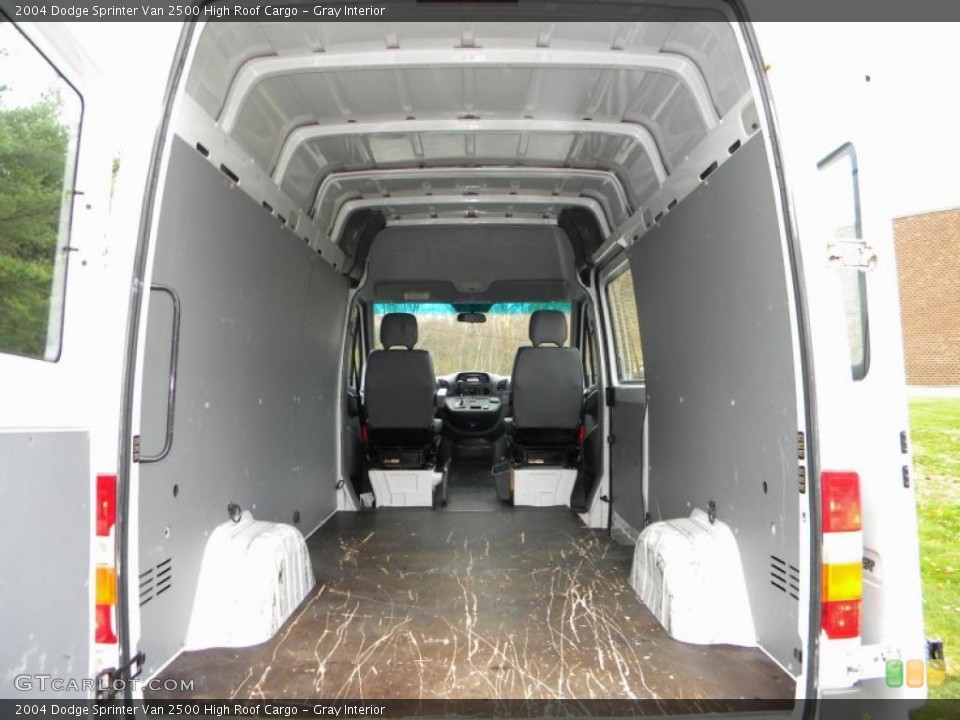 Gray Interior Trunk for the 2004 Dodge Sprinter Van 2500 High Roof Cargo #40586073