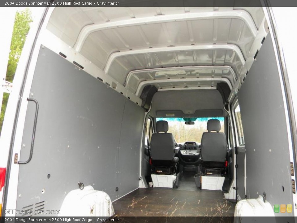 Gray Interior Trunk for the 2004 Dodge Sprinter Van 2500 High Roof Cargo #40586105