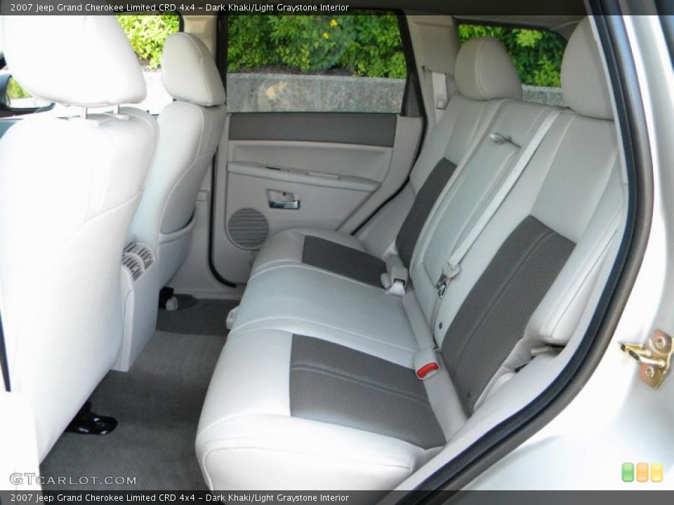 Dark Khaki/Light Graystone Interior Photo for the 2007 Jeep Grand Cherokee Limited CRD 4x4 #40587341