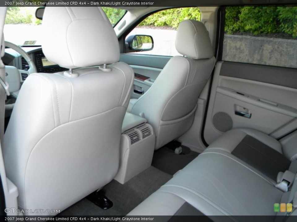 Dark Khaki/Light Graystone Interior Photo for the 2007 Jeep Grand Cherokee Limited CRD 4x4 #40587353