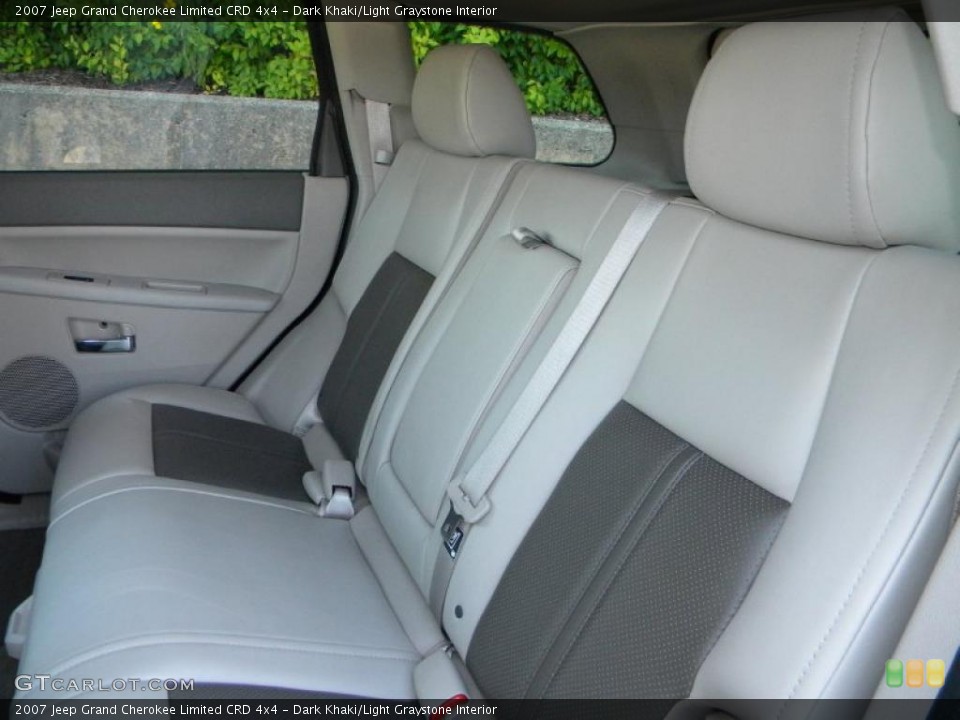 Dark Khaki/Light Graystone Interior Photo for the 2007 Jeep Grand Cherokee Limited CRD 4x4 #40587369
