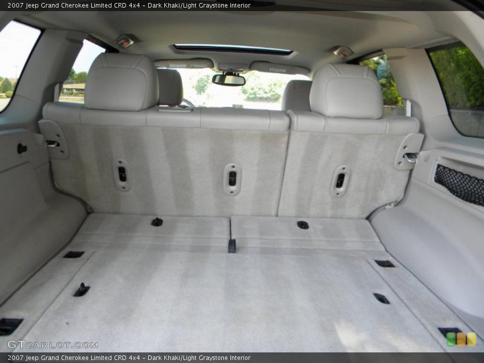Dark Khaki/Light Graystone Interior Trunk for the 2007 Jeep Grand Cherokee Limited CRD 4x4 #40587405