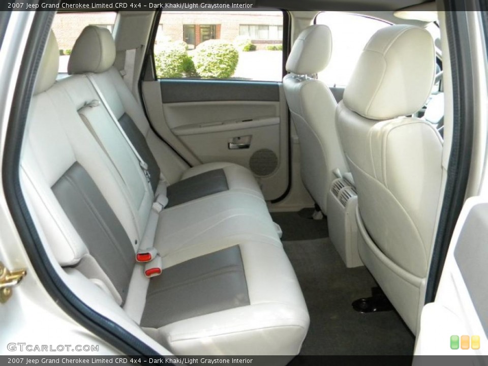 Dark Khaki/Light Graystone Interior Photo for the 2007 Jeep Grand Cherokee Limited CRD 4x4 #40587424
