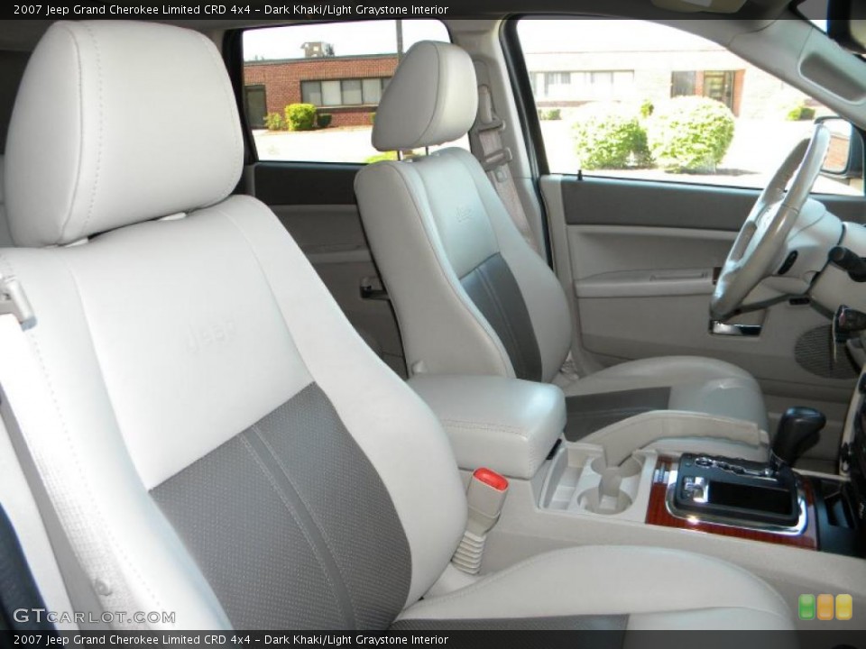 Dark Khaki/Light Graystone Interior Photo for the 2007 Jeep Grand Cherokee Limited CRD 4x4 #40587521